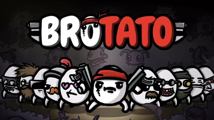 Jogo Brotato de tiro de arena, é confirmado para Nintendo Switch e PC.