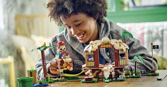 LEGO Super Mario anuncia novos conjuntos inspirados em Donkey Kong.