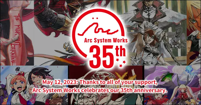 A Arc System Works recentemente lançou um site dedicado ao seu 35º aniversário, onde os fãs de jogos de luta podem encontrar várias informações emocionantes.