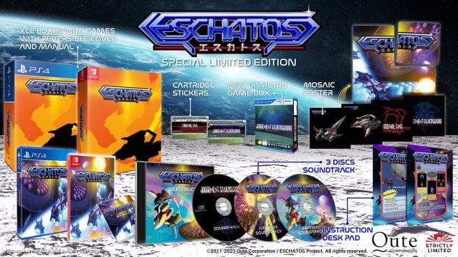 Eschatos, o aclamado jogo de tiro, receberá um lançamento físico para o Nintendo Switch e Playstation 4.