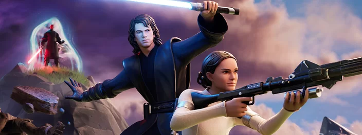 Fortnite ganha evento de Star Wars com skin grátis.