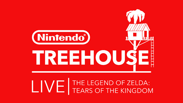 Nintendo Treehouse Live de The Legend of Zelda Tears of the Kingdom é anunciada para 11 de maio de 2023.