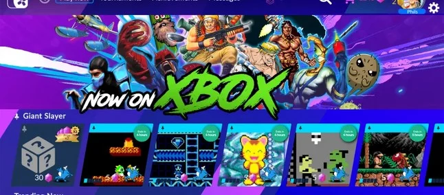 Antstream Arcade plataforma traz mais de 1.300 jogos retrô em nuvem para o Xbox.