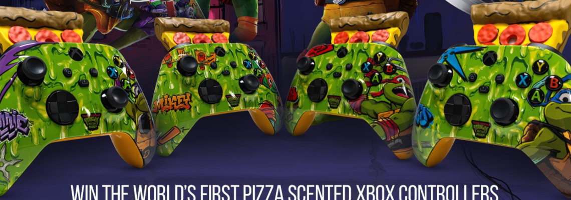 Xbox anuncia um controle com cheiro de pizza.
