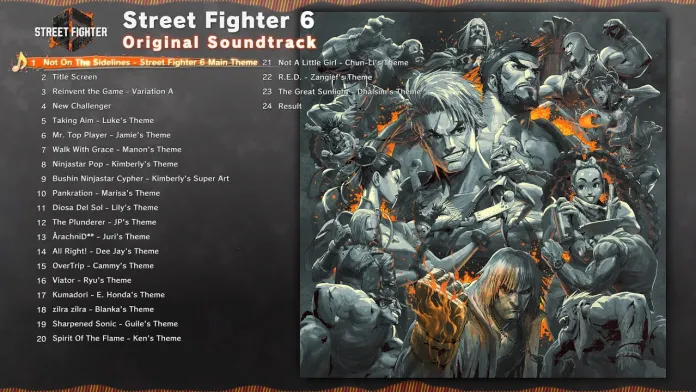 A Capcom anunciou a trilha sonora oficial de Street Fighter 6.