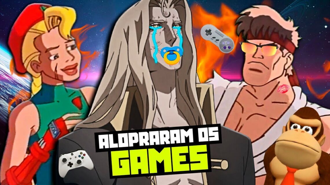 Os piores desenhos animados baseados em jogos