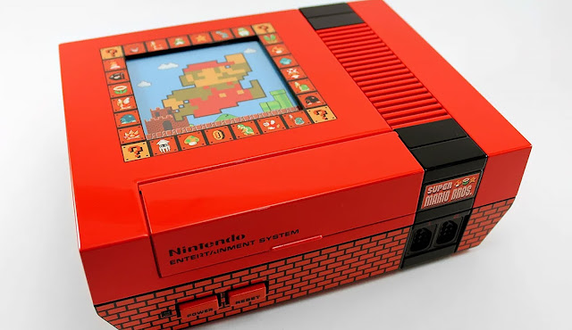 Nintendinho temático do personagem Super Mario.