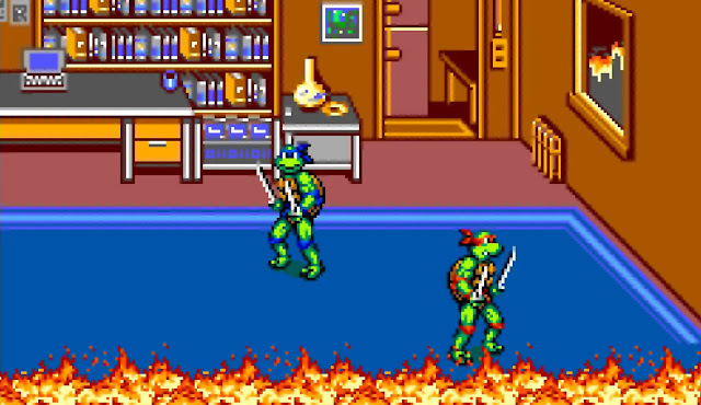 Fã está criando port para levar as Tartarugas Ninja ao Master System.