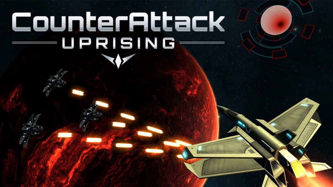 CounterAttack: Uprising é um jogo de tiro side-scroller com naves espaciais que será lançado para o Nintendo Switch no terceiro trimestre de 2023.