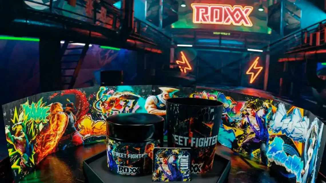 Roxx Energy lançou uma coleção exclusiva de Street Fighter 6.