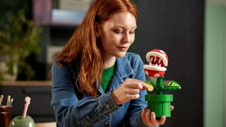 LEGO Group anunciou o próximo conjunto da série Mario, uma Piranha Plant gigante.