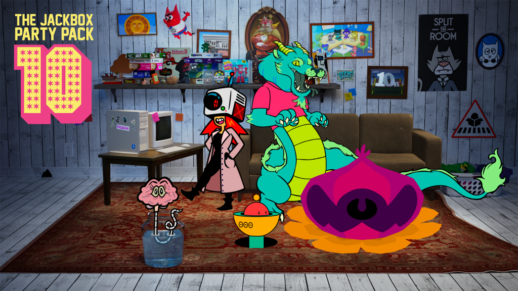 The Jackbox Party Pack 10 é uma ótima opção para reuniões entre amigos e familiares neste fim de ano.