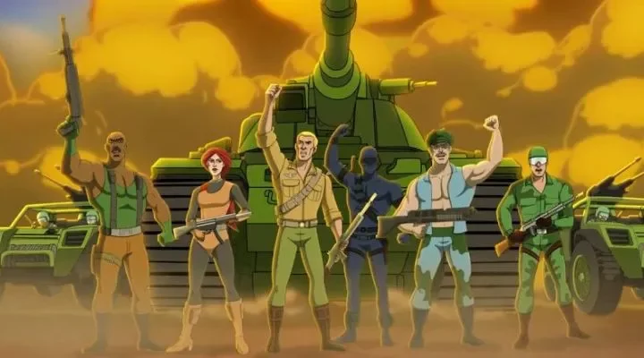 O anúncio do jogo G.I. Joe: Wrath of Cobra. Parece um jogo muito divertido e nostálgico.