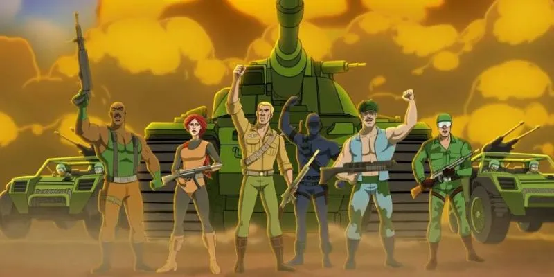 O anúncio do jogo G.I. Joe: Wrath of Cobra. Parece um jogo muito divertido e nostálgico.