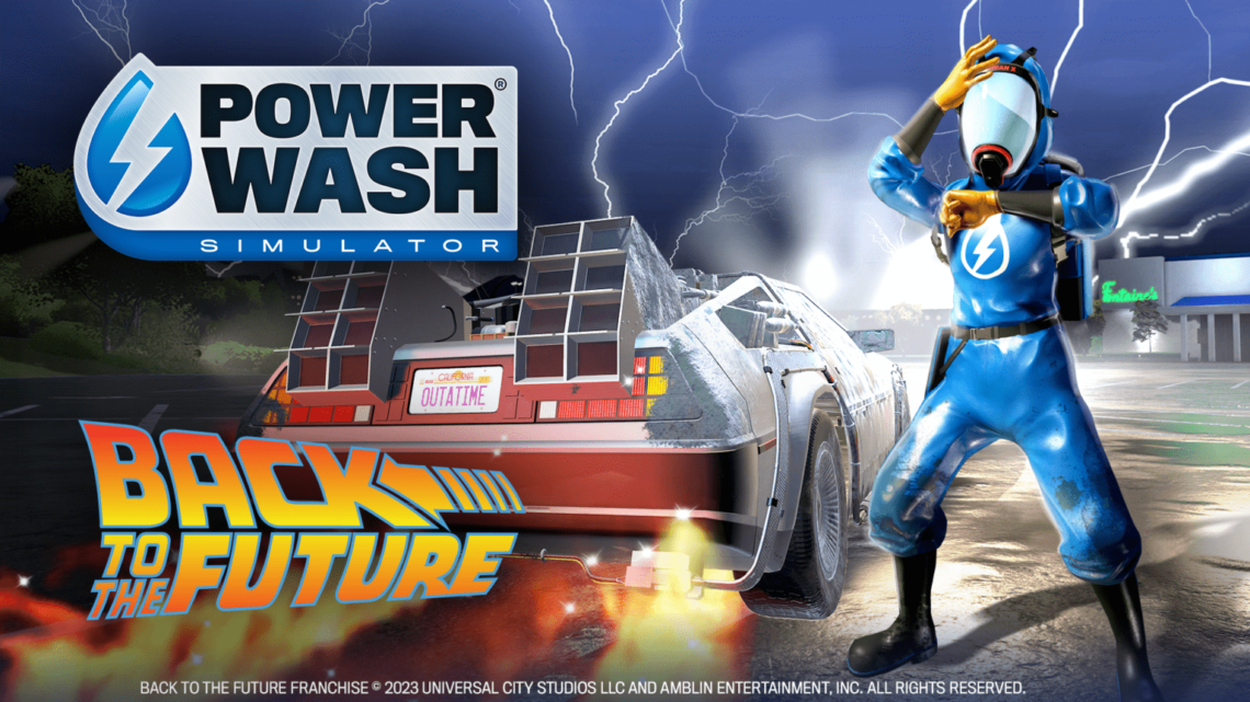 O anúncio da nova DLC para “PowerWash Simulator”. Ela será chamada de “The Muckingham Files” e será lançada em 22 de setembro de 2023.
