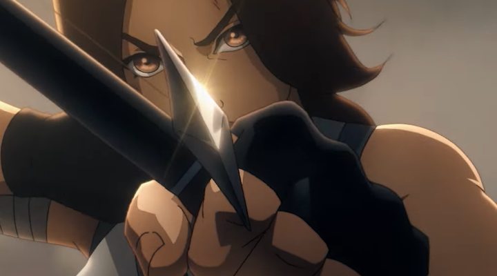 O primeiro teaser de Tomb Raider: A Lenda de Lara Croft foi lançado em 28 de setembro de 2023.