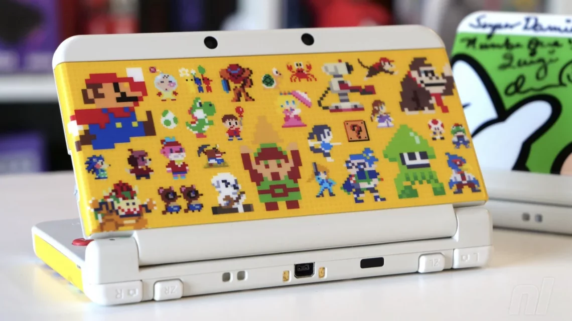 A empresa japonesa de hardware Tassei Denki exibiu um conceito de Nintendo 3DS com tela AMOLED na Tokyo Game Show 2023.