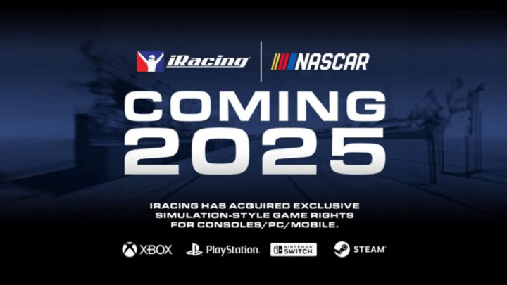 O iRacing adquire os direitos dos jogos NASCAR para o lançamento de um novo jogo em 2025.