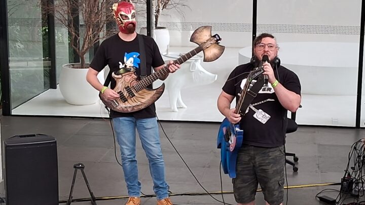 Banda Megadriver volta em show com clássica Green Hill Zone, de Sonic – Assista