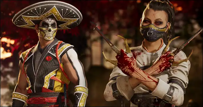 Os novos trajes assustadores de Mortal Kombat 1 de Mileena e Scorpion já estão disponíveis e são perfeitos para o Halloween.