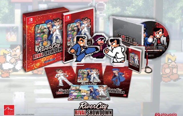 “River City: Rival Showdown” terá um lançamento em mídia física para o Nintendo Switch.