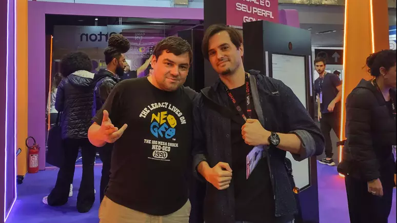 Nicolas Gonzalez, representante da SNK, explica a popularidade de King of Fighters no Brasil