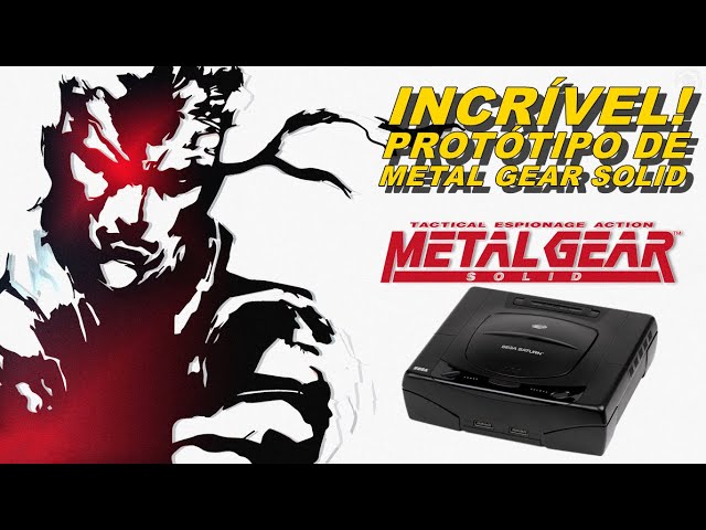 Vídeo sugere a existência de uma versão de Metal Gear Solid para Sega Saturn