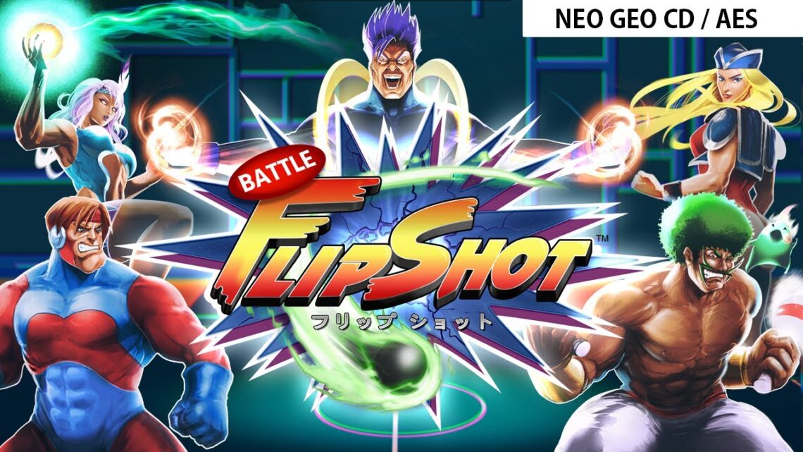 Produzido para arcade, Battle Flip Shot está disponível o console Neo Geo CD