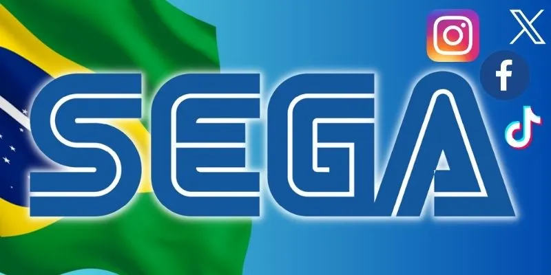 Sega em redes sociais nacionais foram inaugurados.