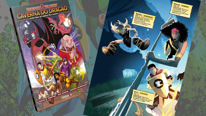 Série Caverna do Dragão volta como HQ publicada em português