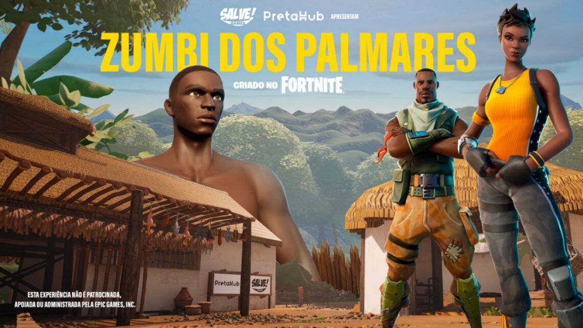 Zumbi dos Palmares, no Fortnite, resgata a história da cultura negra no Brasil