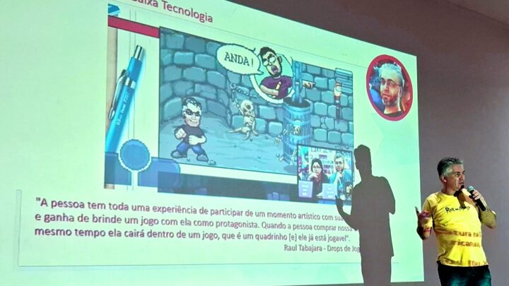 Palestra na Fatec Carapicuíba, traz o pensamento dos Game Designers