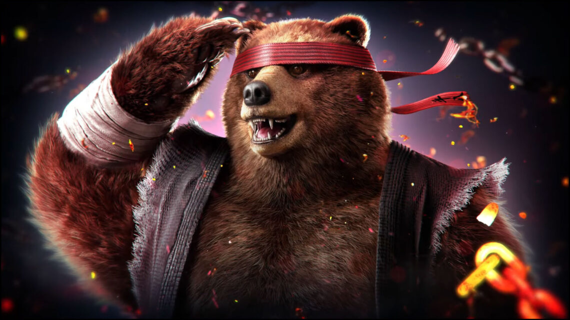 Assista o trailer de jogabilidade de Kuma para Tekken 8